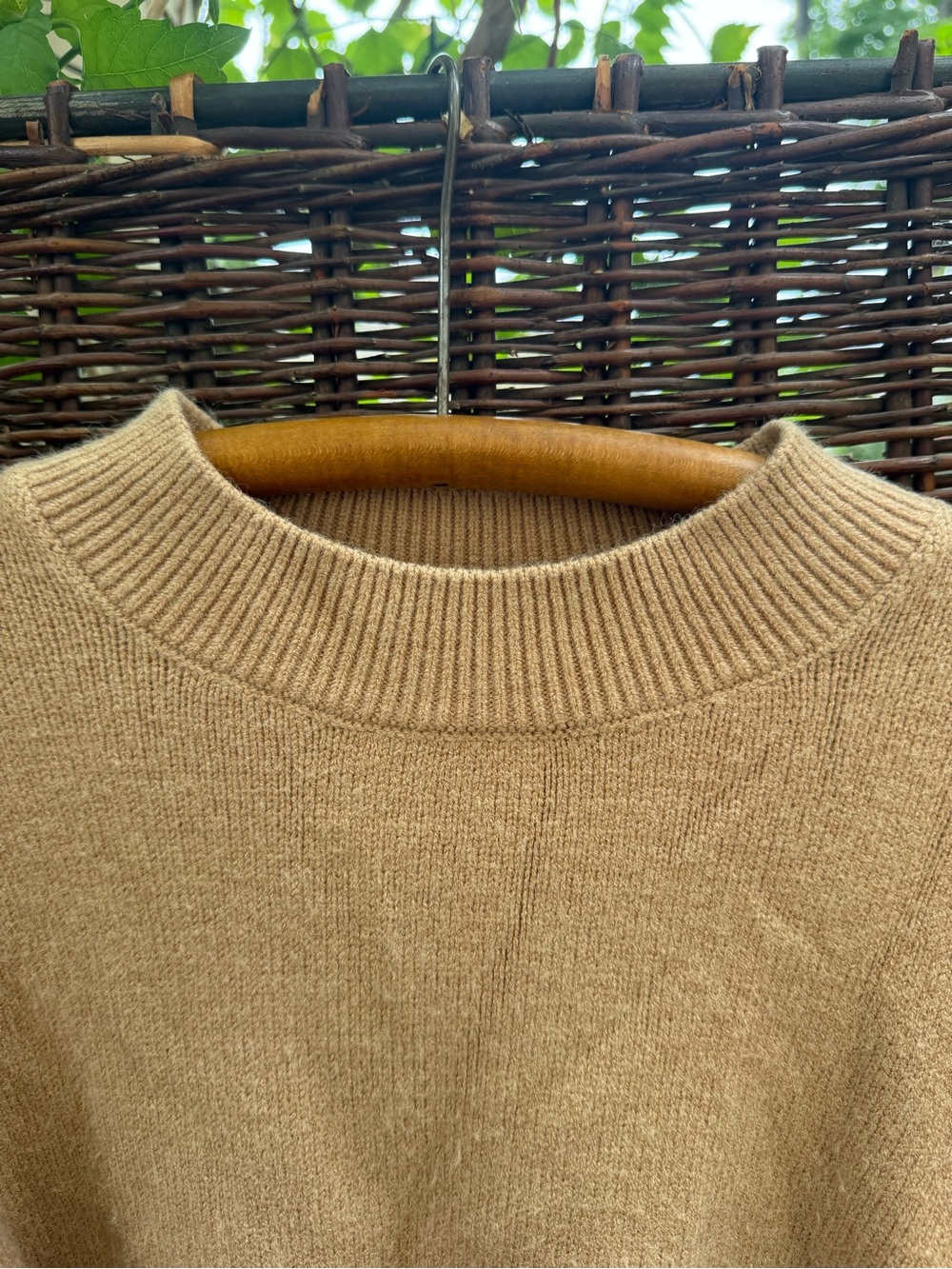 Lulus - Meet and Greet Tan Multi Color Sweater Top - Size Large - Picture 5 of 10